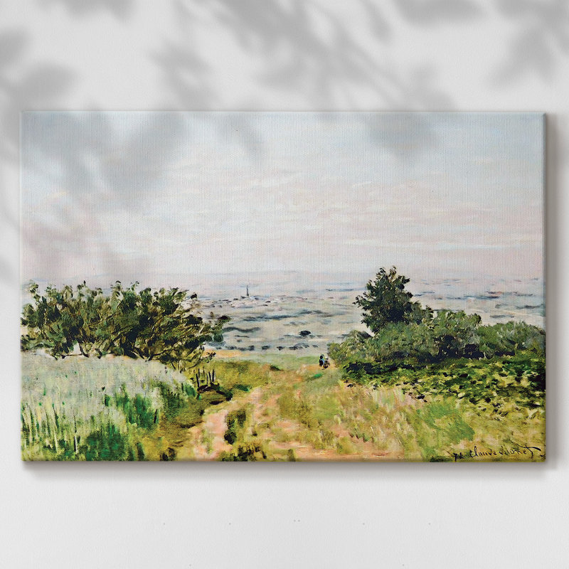 View to the Plain of Argenteuil, 1872-Gallery Wrapped Canvas, 12" H x 18" W
