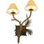 Rustic Lodge 2 - Light Candle Wall Light-16183305