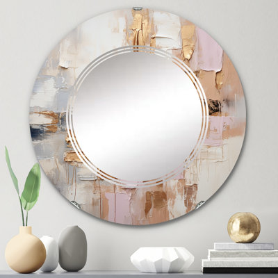 Meadbrooke - Miroir mural moderne rond