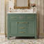 Ensemble de meuble-lavabo autoportant 36 po avec comptoir en céramique 36 po-1270773284