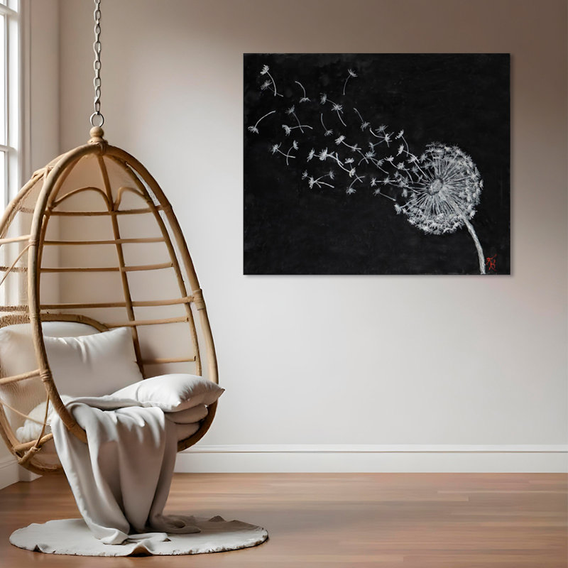 «Monoscape XXXIV», art mural par Karen Biery, Cadre flottant noir, H 12 po x l 16 po
