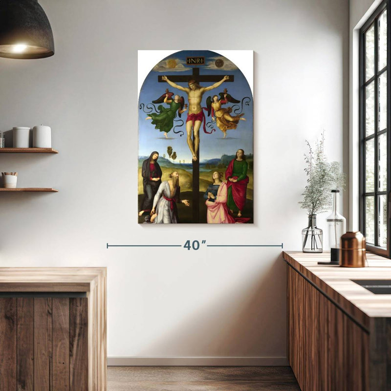 La crucifixion de Mond, H 39 po x l 26 po