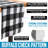 Zulay Home Table Runner Thick Poly Cotton Buffalo Plaid Table Runners 14"x72"-1077072952