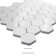 Bianco Dolomite 2" x 2" Marble Mosaic Tile in White