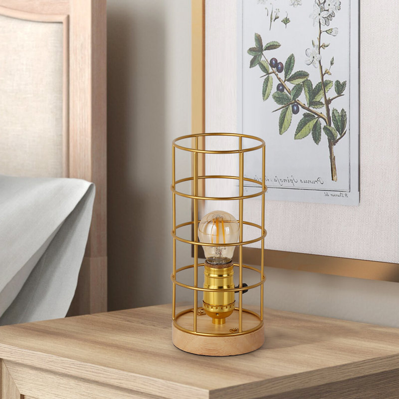 Mikyla Solid Wood Table Lamp