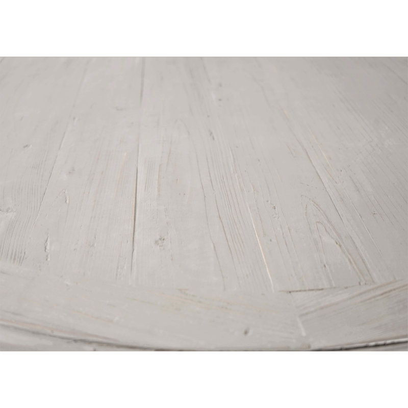 Table de salle à manger Amania, Gris clair, Gris clair