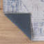 Tapis bleu / ivoire Somona-536083245