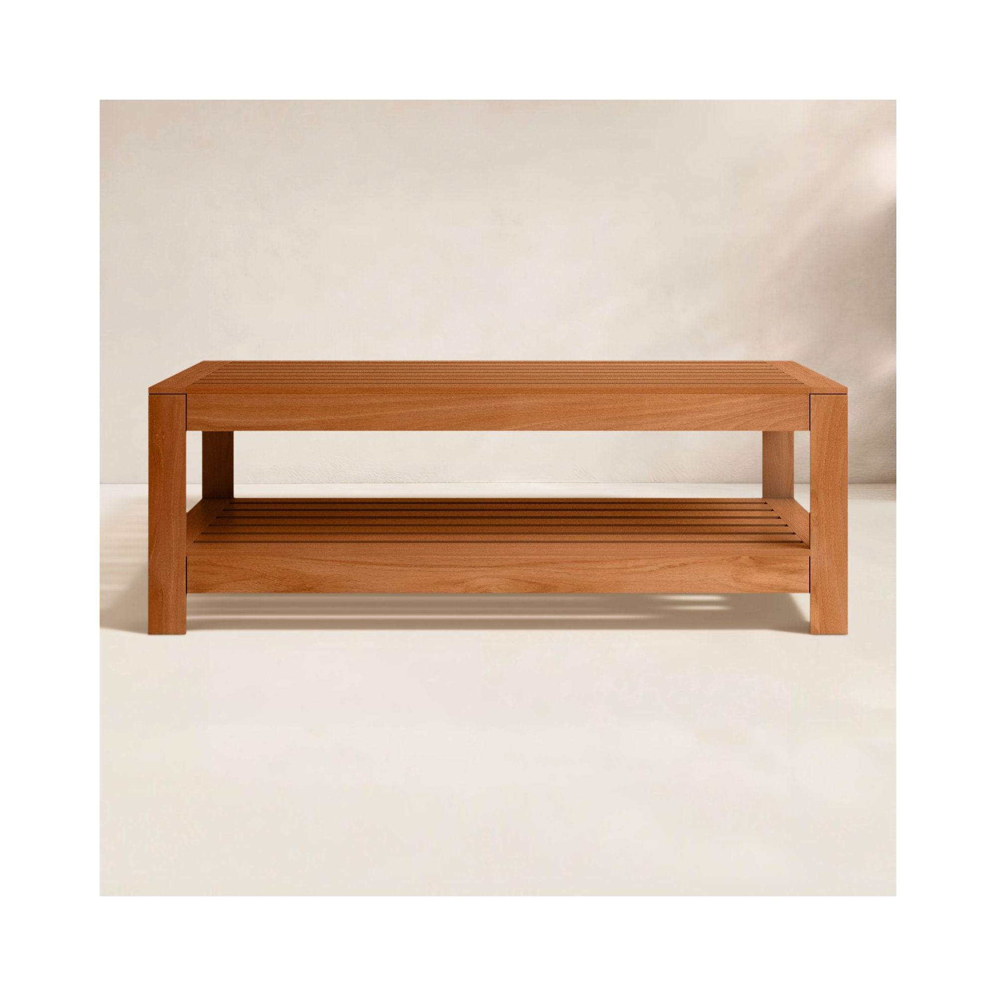 Glenlee 48'' Teak Outdoor Coffee Table