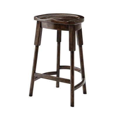 The English Inn Solid Wood Bar Stool