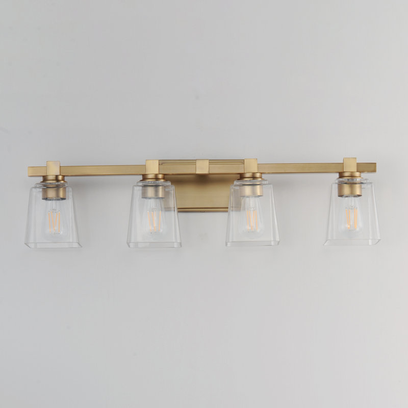 Cubos-Wall Sconce, Natural Aged Brass