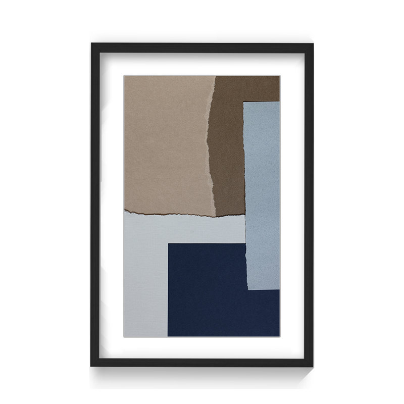 Abstract Fragmented Realities, 24" H x 16" W