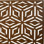 76 "H48" l écran d'intimité en métal - brun. Polyvalent pour la terrasse, le balcon, la terrasse et le jardin. Rouille - Améliore les espaces intérieurs et extérieurs. Utilisation de la terrasse-121639743