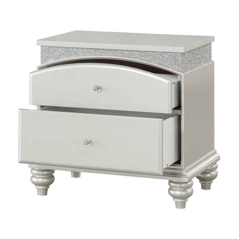 Table de chevet, platine