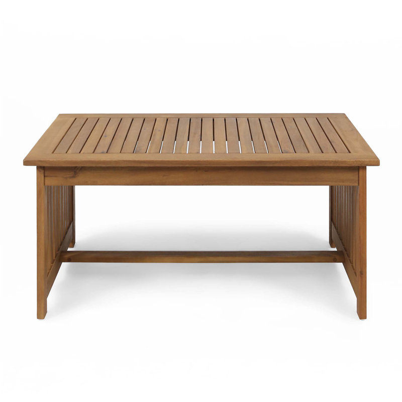 CASA ACACIA COFFEE TABLE, Brown/Antique Bronze