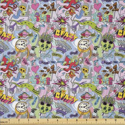 Coreyanna Colourful Skull Multi-Purpose Fabric