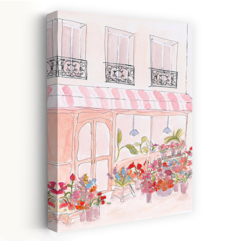 Contemporary Art Contemporary Flower Art, 24" H x 16" W