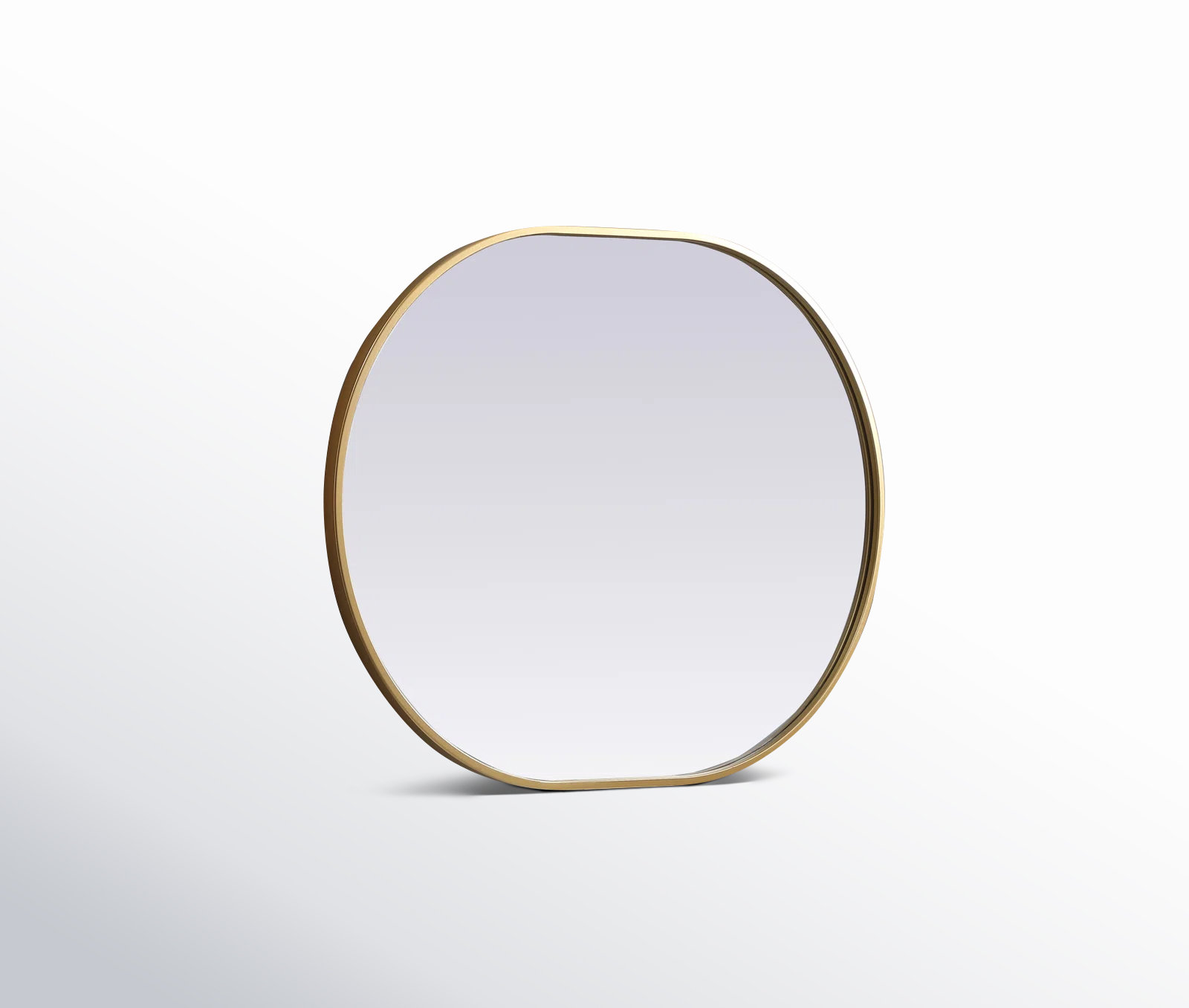 Sabine Accent Mirror, Brass, 30" x 24"