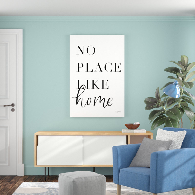 Simple Words VIII by Becky Thorns - No Frame Print on Canvas, 122cm H x 81cm W x 3.8cm D