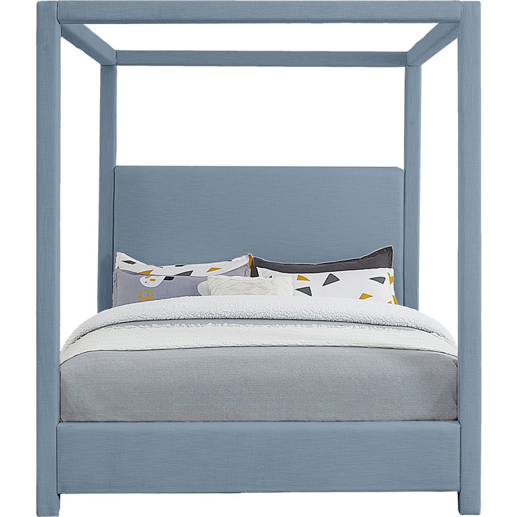 Upholstered Canopy Bed