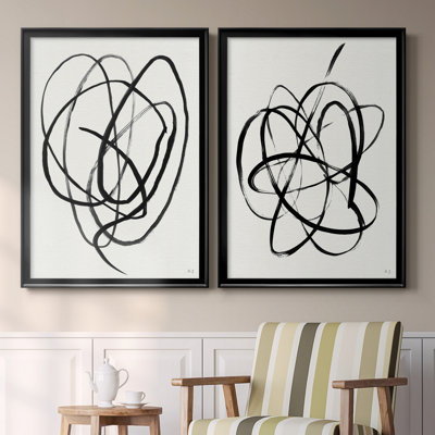 " Skate Away I " 2 - Pieces Painting Print