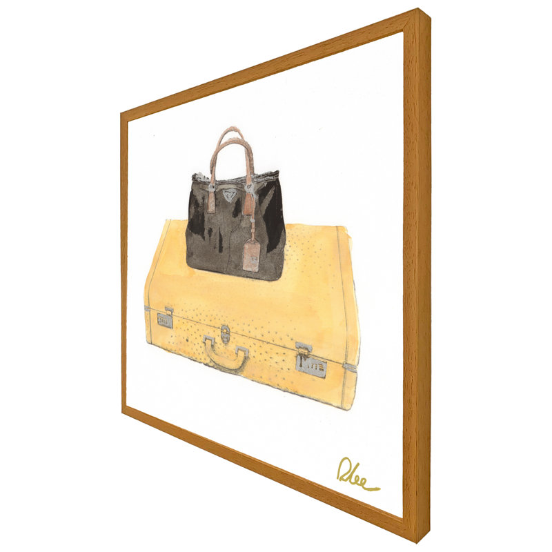 Single Picture Frame Print, Black, 76cm H x 76cm W x 4cm D
