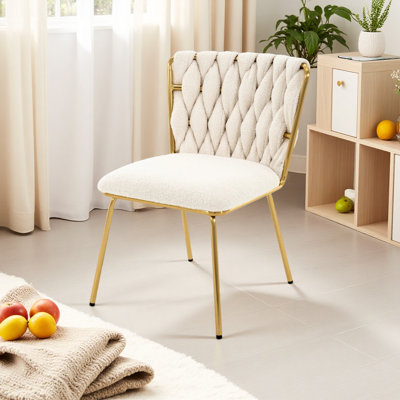 Chaise de salle d'attente avec structure en métal