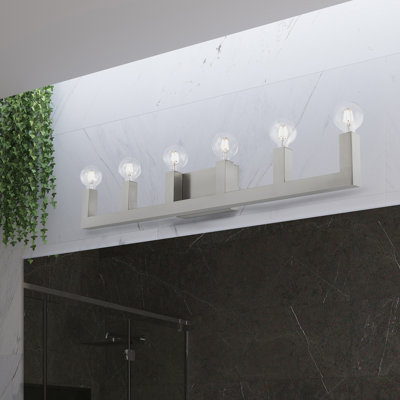 Zacari 6 - Light Dimmable Vanity Light