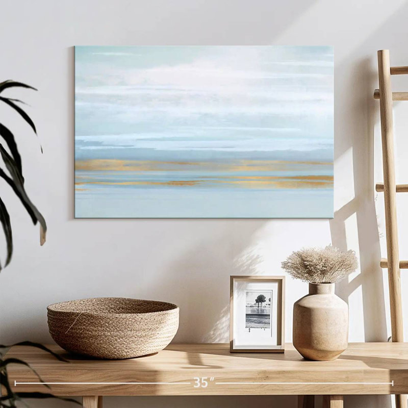 Sky Blue Perspective, 16" H x 24" W