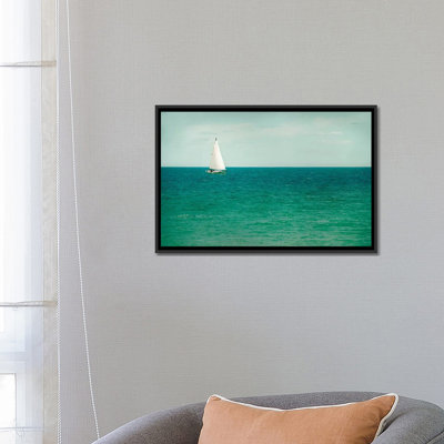 «Mint Cottage Days III Crop», reproduction de photo sur toile tendue