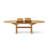 SAHARA 106" OVAL DOUBLE EXTENSION TABLE