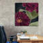  «Bourgogne floral 2» par Heidi Kuntz, art mural sur toile, 37 po x 37 po-199427201