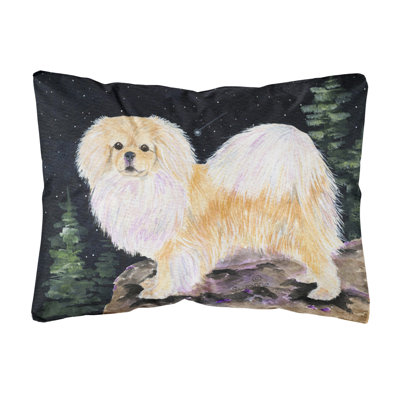 Starry Night Outdoor Reversible Throw Pillow