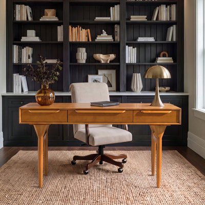 Farrington 60' 'Wide Desk With 3 Drawers
