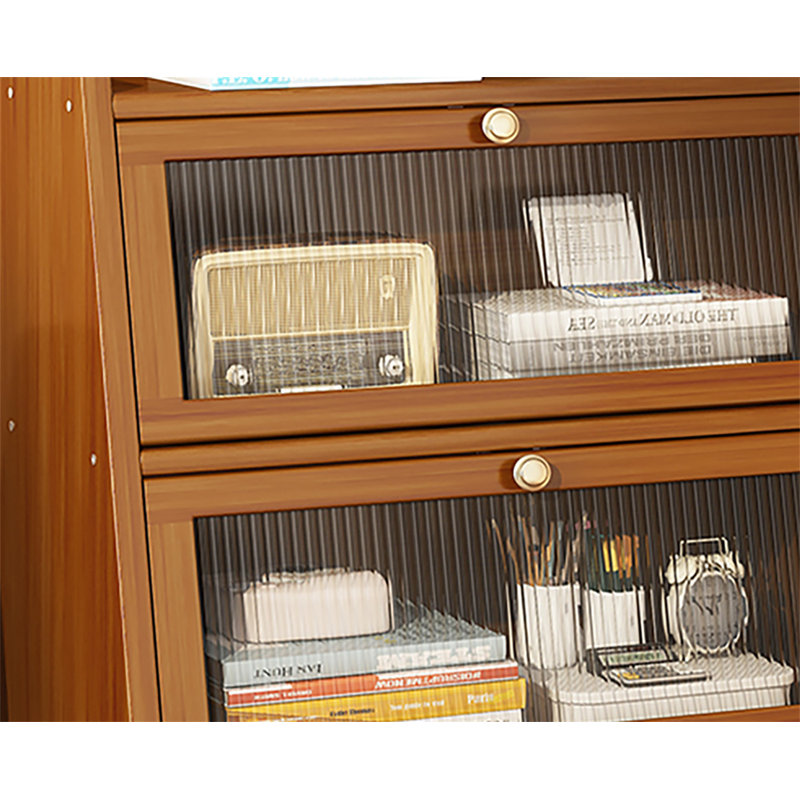 Organisateur de bureau en bois manufacturé, Espresso