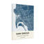 «Scenic & Cityscapes San Diego Map Art Print Design»-1248722146