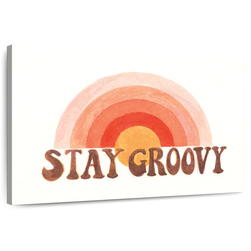 Tergel Stay Groovy, H 30 po x l 45 po