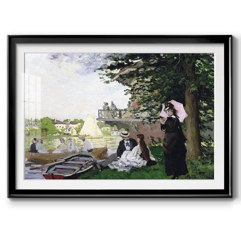 Le Landing State, 1869, Noir, H 19 po x l 27 po x P 1,5 po