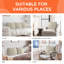 Beige Rectangular Lumbar Cushion