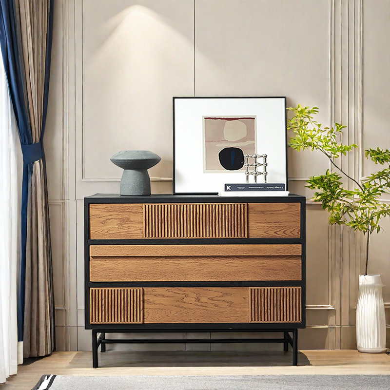 Armoire d'appoint de couleur du milieu, H 31,5 po x l 43,31 po x P 17,72 po