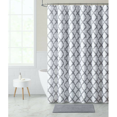 Jamilah Geometric Shower Curtain