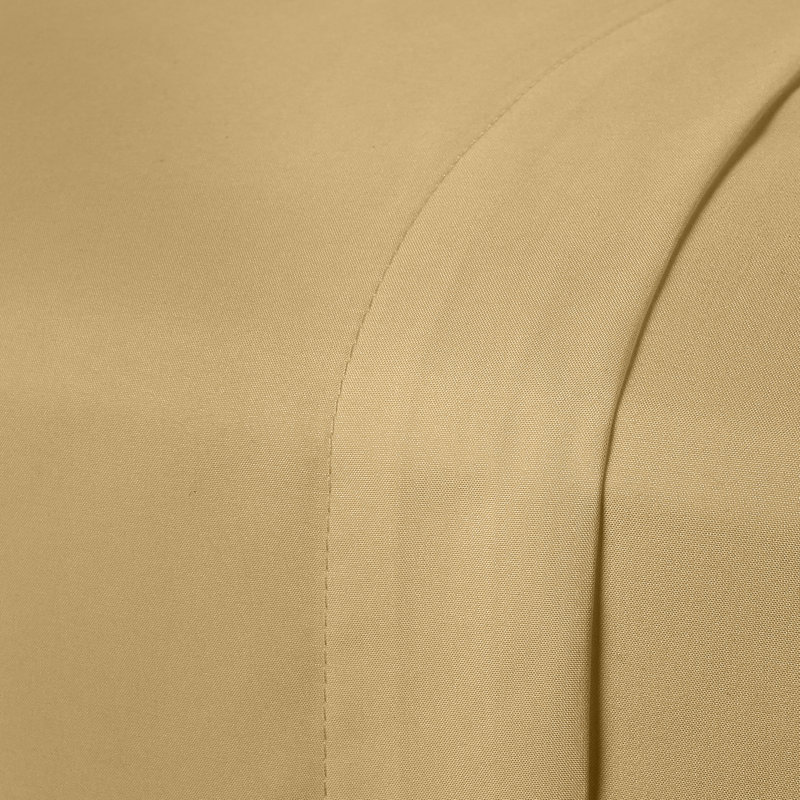 Drap plat en microfibre , Drap plat grand, Chameau
