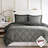 3M Scotchgard Diamond Quilting Reversible Down Alternative Comforter Set