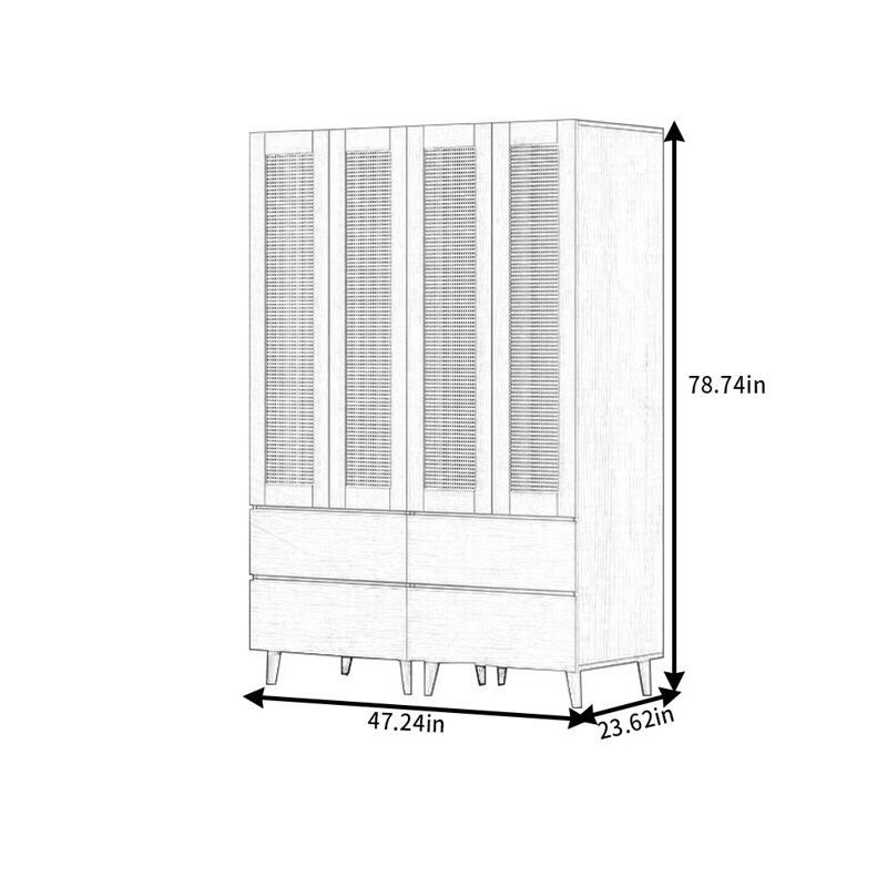 Delfo, 78.74" H x 47.24" W x 23.62" D
