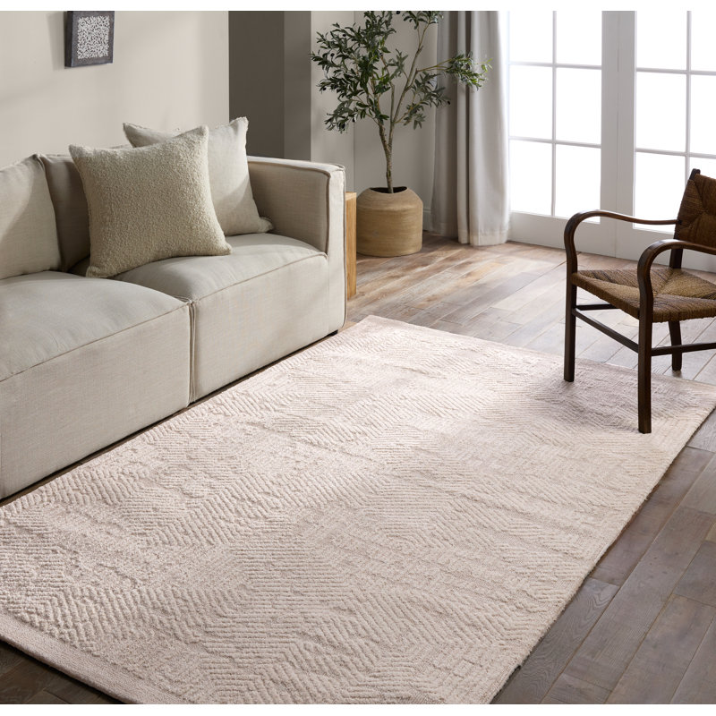 Vibe by Gracie Oaks Deaquan Handwoven Area Rug, Rectangle 9'6" x 13'6"
