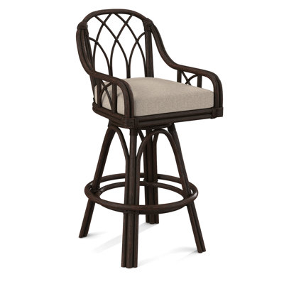 Edgewater Swivel Upholstered Counter Stool