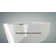 67" Streamline Freestanding Soaking Acrylic Bathtub With Drain and Bamboo Tray