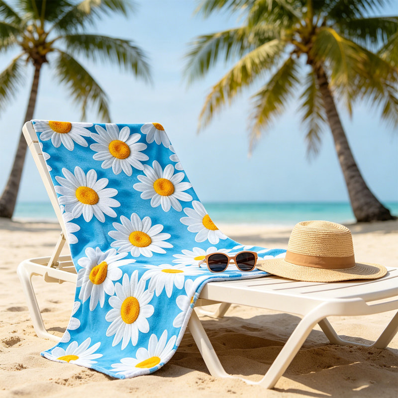 Serviette de plage en microfibre super absorbante Quicks Dry, B