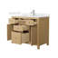 Pendry 42" Freestanding Single Bathroom Vanity with Cultured Marble Top-1825736441-1825736446-1836377896