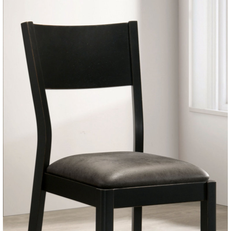 Unionville Faux Leather Upholstered Side Chair