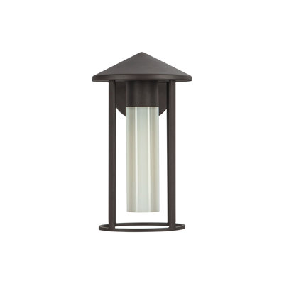 Harpy Single Light Empire Outdoor Aluminum Wall Light